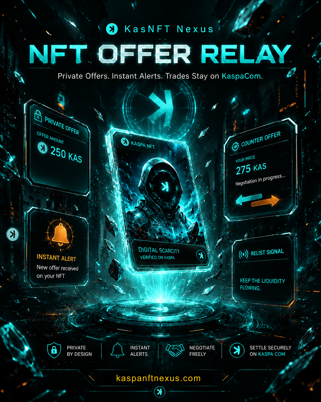 KasNFT Nexus NFT Offer Relay preview